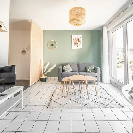 #l'amadeo#parking Privee/balcon/lumineux/qrt Calme